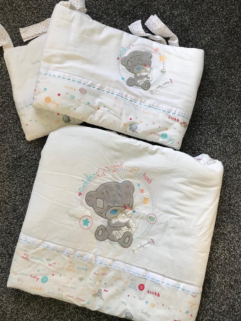 tatty teddy cot bedding set